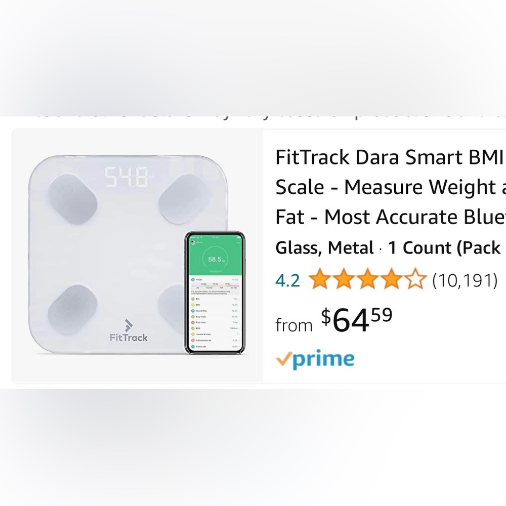 Fit track Dara Smart Scale